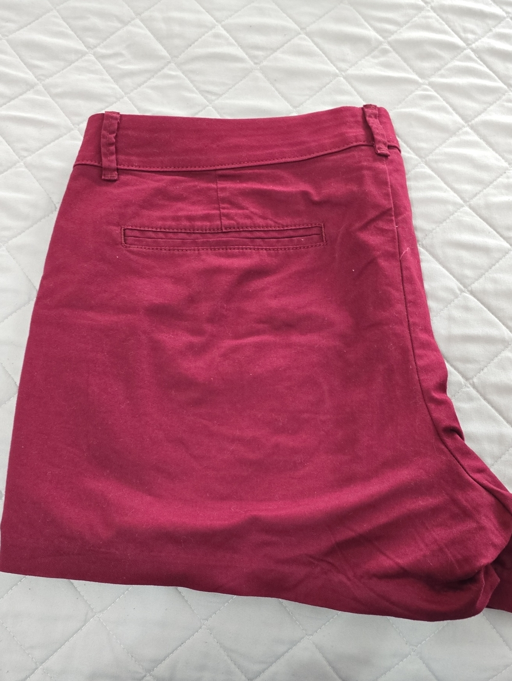 Women's Maroon Pencil Skirt